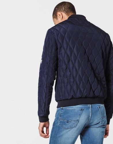 IZAC - Teddy Matelassé Marine - Izac - Modalova