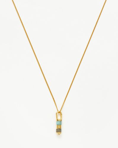 Abacus Beaded Spinning Pendant Necklace | 18ct Recycled Gold Vermeil on Recycled Sterling Silver - Missoma - Modalova