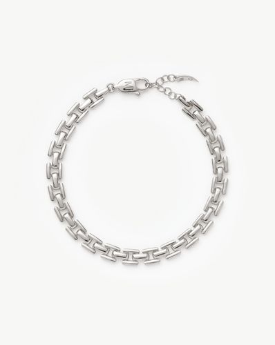 Timepiece Link Chain Bracelet | Silver Plated - Missoma - Modalova