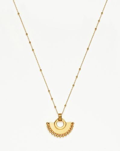 Zenyu Fan Necklace | 18ct Gold Plated - Missoma - Modalova