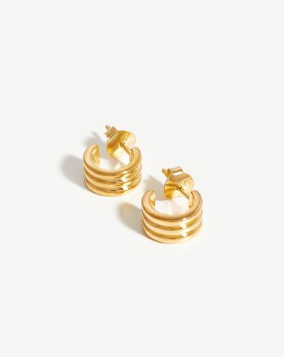 Mini Ancien Hoop Earrings - Missoma - Modalova