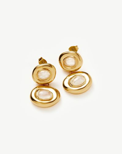 Molten Doughnut Double Drop Earrings - Missoma - Modalova