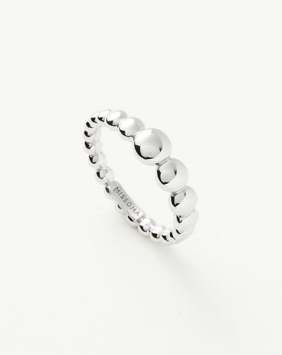 Beaded Stacking Ring | Sterling Silver - Missoma - Modalova