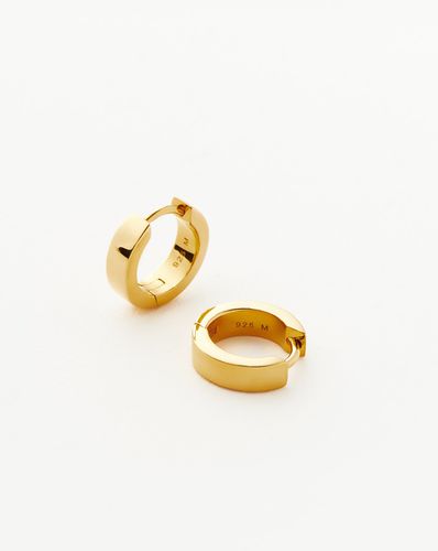 Chubby Tunnel Huggies | 18ct Gold Vermeil - Missoma - Modalova