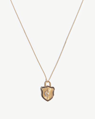 Harris Reed Fine Shield Necklace | - Missoma - Modalova