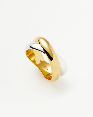 Lucy Williams Chunky Entwine Ring | Mixed Metal - Missoma - Modalova