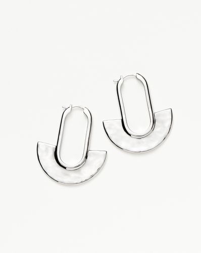 Zenyu Fan Medium Hoop Earrings - Missoma - Modalova