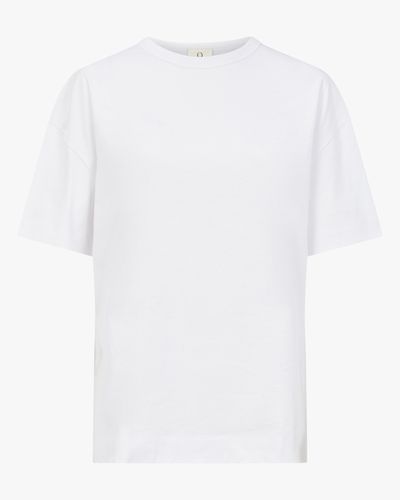 Lena Oversized T-Shirt in White - NinetyPercent - Modalova