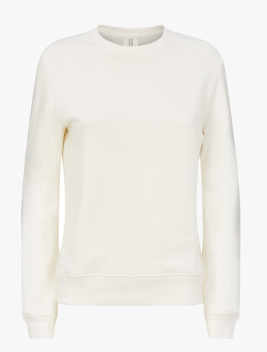 Kendall Sweatshirt in Off White - NinetyPercent - Modalova