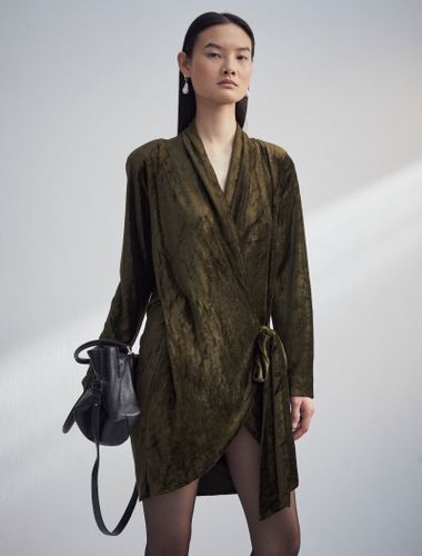 Jula Dress in Moss - NinetyPercent - Modalova