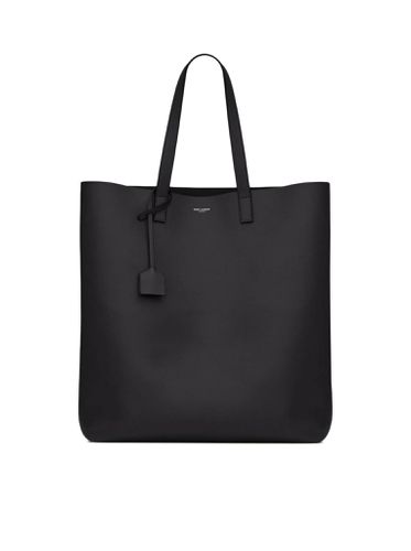 Bold Leather Tote Bag - Man - Saint Laurent - Modalova