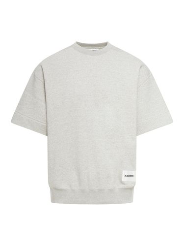 Short-sleeve cotton sweatshirt - - Man - Jil Sander - Modalova
