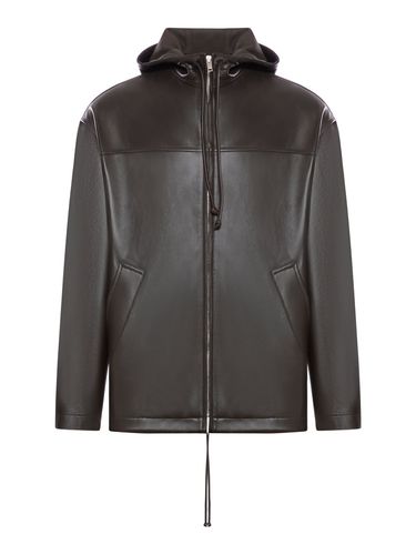 Nappa leather zip jacket - - Man - Bottega Veneta - Modalova