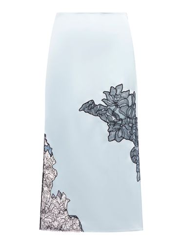 SATIN LACE SKIRT - Ganni - Woman - Ganni - Modalova