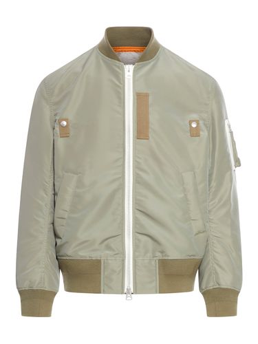 NYLON TWILL BOMBER JACKET - Man - Sacai - Modalova