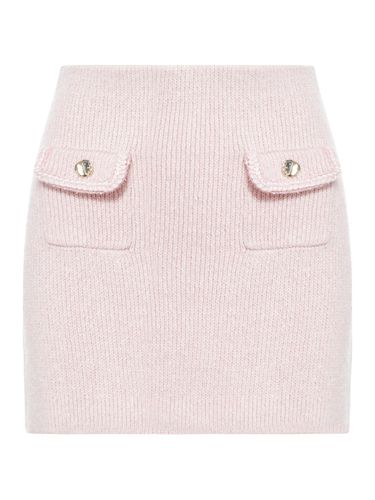 Knitted mini skirt - Woman - Self-portrait - Modalova