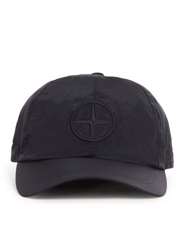 Hat with embroidered logo - - Man - Stone Island - Modalova