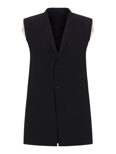 TAILORED WOOL VEST - Woman - Rick Owens - Modalova