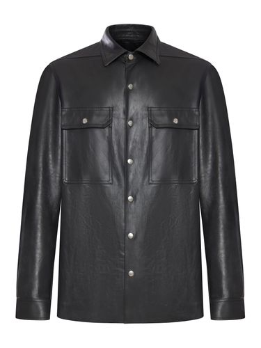 LEATHER SHIRT - Rick Owens - Man - Rick Owens - Modalova