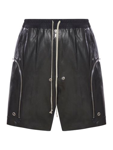 LEATHER SHORTS - Rick Owens - Man - Rick Owens - Modalova