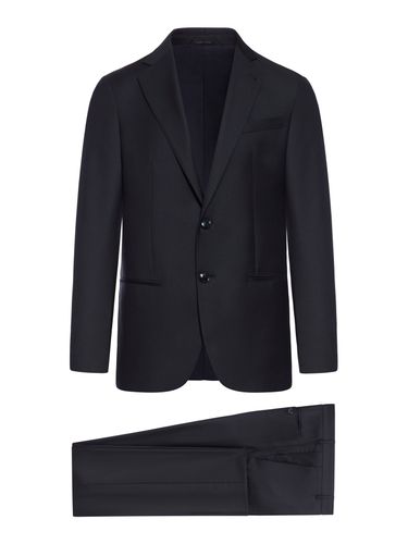 TAILORED WOOL AND CASHMERE SUIT - Man - Giorgio Armani - Modalova