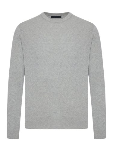 CREWNECK COTTON SWEATER - Man - Zanone - Modalova