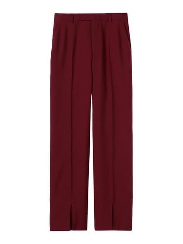 OVERSIZE LOW WAIST PETITE FIT WOOL PANT - Woman - Gucci - Modalova