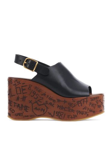 MAXIME WEDGE SANDALS - Woman - Chloe` - Modalova