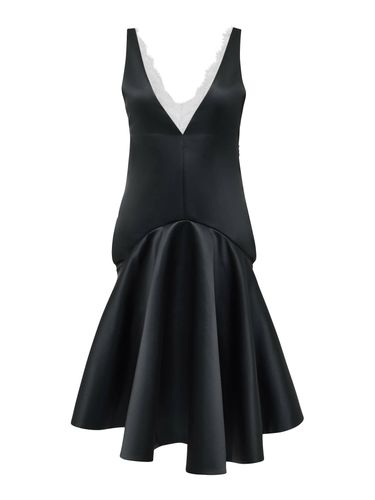 DRAPED DRESS WITH V-NECKLINE - Woman - J.w.anderson - Modalova