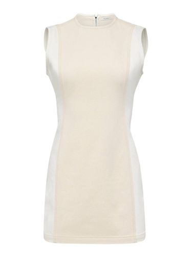 DENIM TWILL TRAPEZE DRESS - Woman - J.w.anderson - Modalova