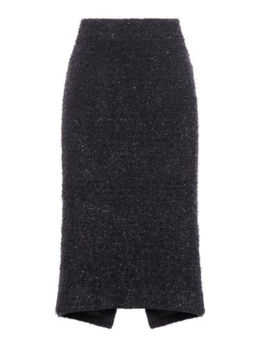 Tweed midi skirt - - Woman - Balenciaga - Modalova