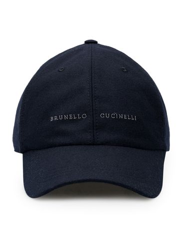 Logo-print cap - Man - Brunello Cucinelli - Modalova