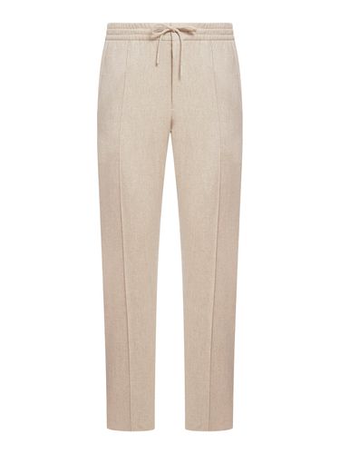 DRAWSTRING TROUSERS IN WOOL, SILK AND CASHMERE - Man - Zegna - Modalova