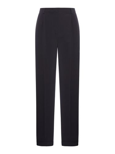 TAILORED TROUSERS - Woman - Giorgio Armani - Modalova