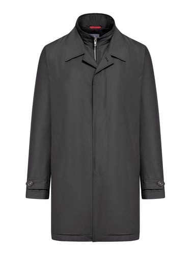 TECHNICAL POPLIN MORNING COAT - Man - Fay Archive - Modalova