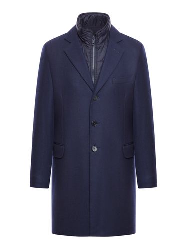 Double Coat in Wool and Cashmere - Man - Fay Archive - Modalova