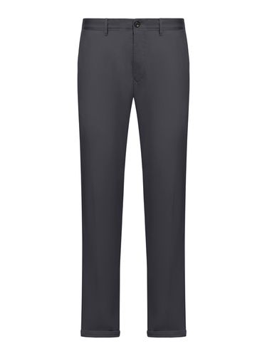 Slim cotton trousers - Man - Incotex - Modalova