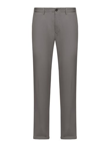 Slim cotton trousers - Man - Incotex - Modalova