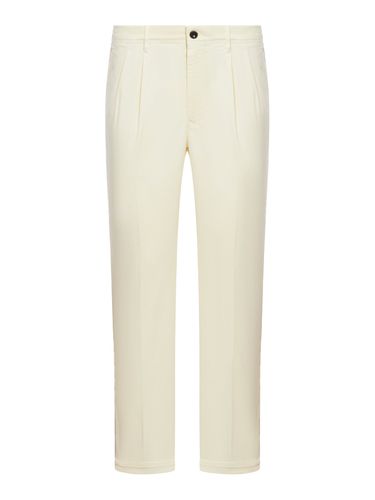 Pants with pleats - Incotex - Man - Incotex - Modalova