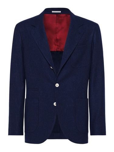 Single-breasted blazer - Man - Brunello Cucinelli - Modalova