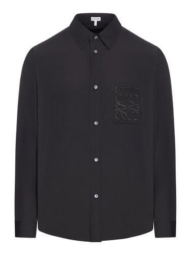 COTTON SHIRT WITH LOGO - Man - Loewe - Modalova