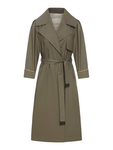 OVERALL TRENCH COAT IN DROP-PROOF TWILL - Woman - Max Mara The Cube - Modalova