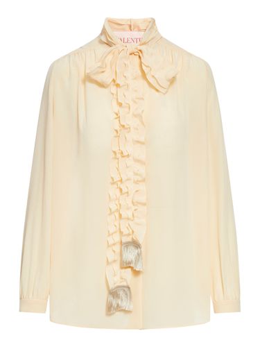 CREPE DE CHINE SHIRT - Woman - Valentino Garavani - Modalova