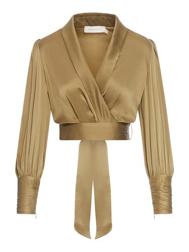 WRAP SILK BLOUSE - Woman - Zimmermann - Modalova