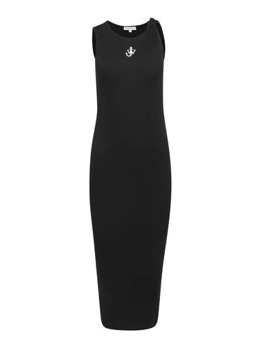 JWA ANCHOR LOGO TWISTED SHOULDER DRESS - Woman - J.w.anderson - Modalova