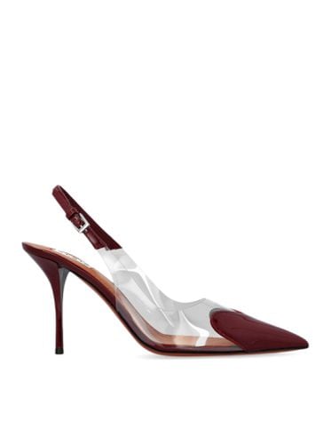 LE CŒUR SLINGBACKS IN PATENT CALFSKIN - Woman - Alaia - Modalova