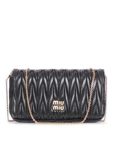 MINI BAG IN NAPPA MATELASSE` - Woman - Miu Miu - Modalova