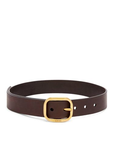 Classic soft rounded calfskin belt - Woman - Loewe - Modalova