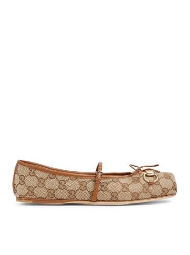 WOMEN`S BALLERINA WITH HORSEPIECE - Woman - Gucci - Modalova