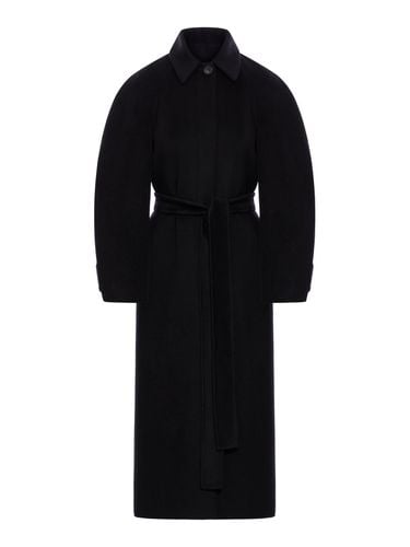 LONG WOOL AND CASHMERE COAT - Woman - Sportmax - Modalova